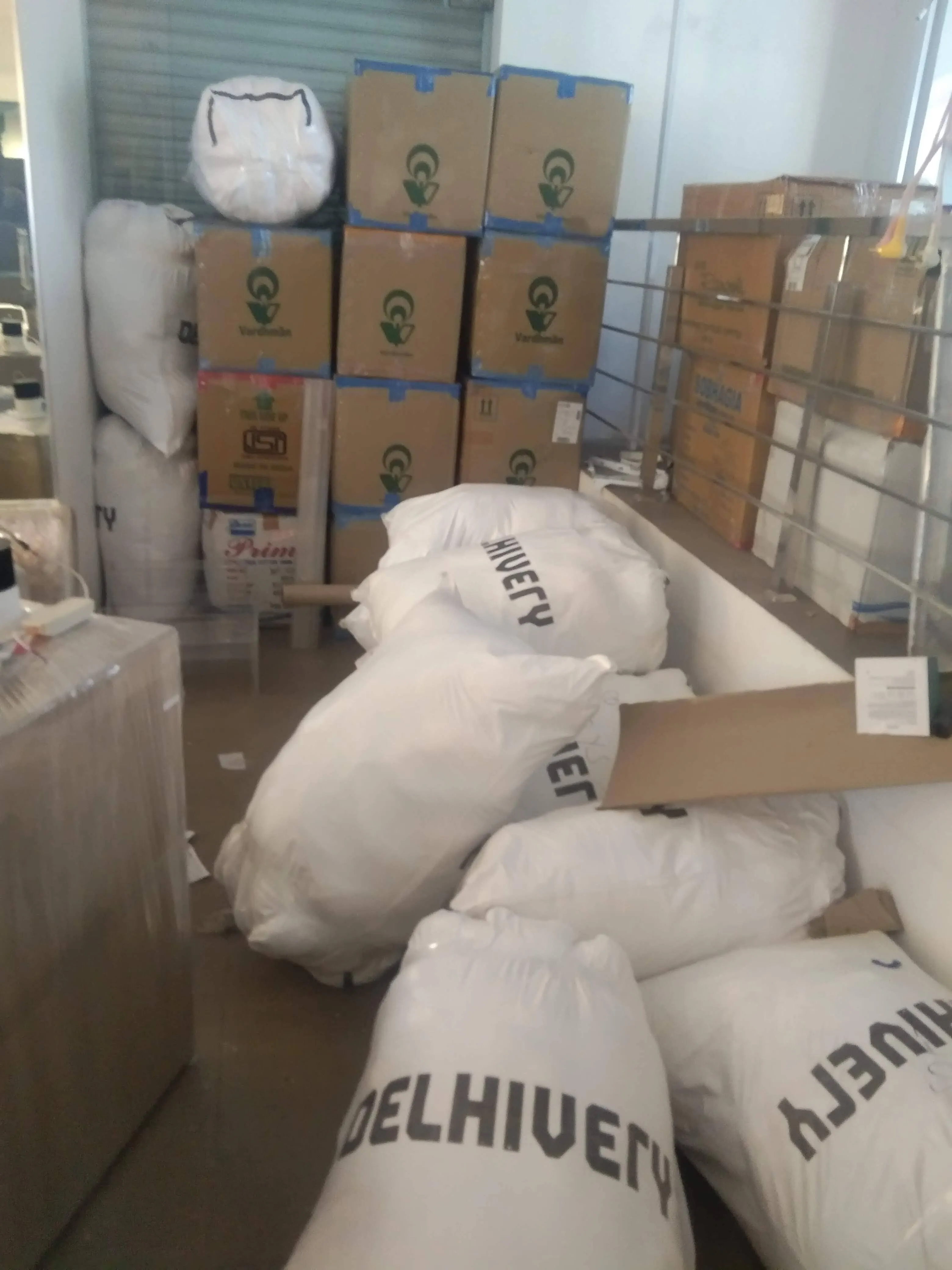 On Time Packers & Movers secure container storage warehouse