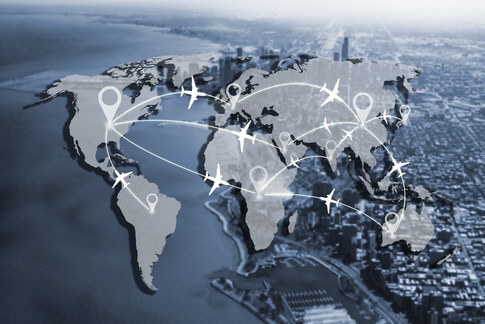 Worldwide Relocation Network Map